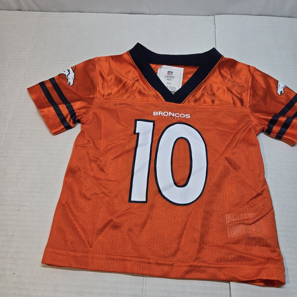 Youth NFL Denver Broncos Jersey Sanders 10 Orange Blue